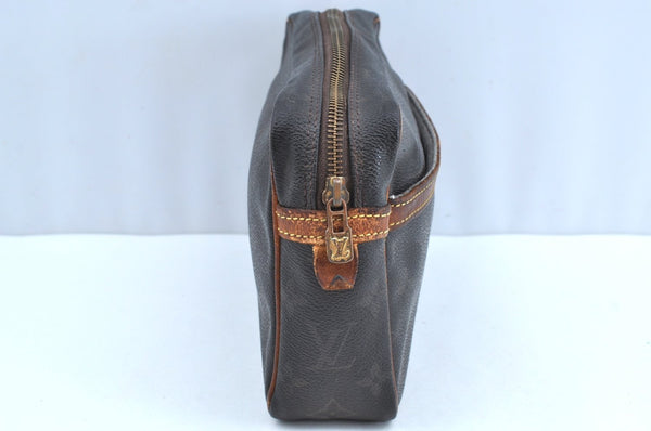 Authentic Louis Vuitton Monogram Compiegne 23 Clutch Hand Bag M51847 LV K5685