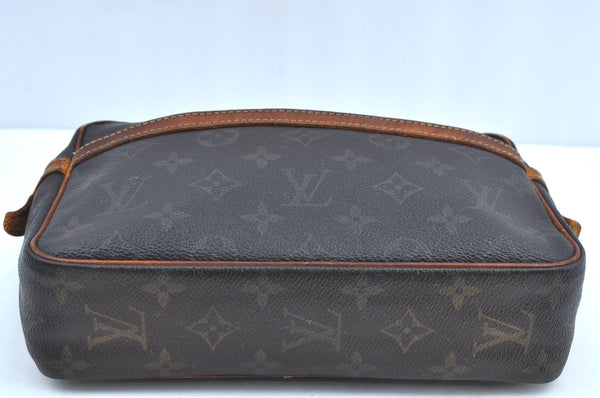 Authentic Louis Vuitton Monogram Compiegne 23 Clutch Hand Bag M51847 LV K5685