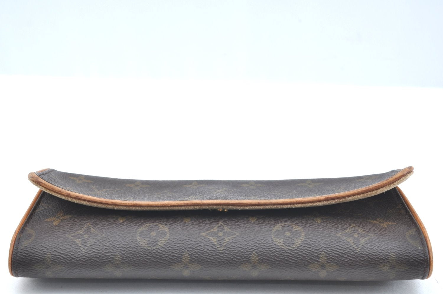 Authentic Louis Vuitton Monogram Pochette Twin GM Shoulder Bag M51852 LV K5688