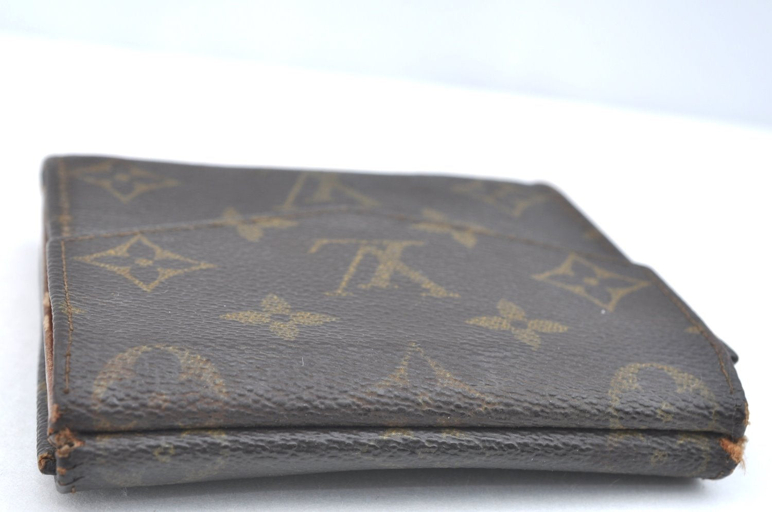 Authentic Louis Vuitton Monogram Porte Monnaie Billets Wallet M61660 LV K5695