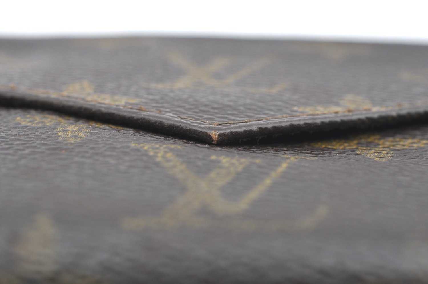 Authentic Louis Vuitton Monogram Porte Monnaie Billets Wallet M61660 LV K5695