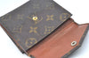 Authentic Louis Vuitton Monogram Porte Monnaie Billets Wallet M61660 LV K5695