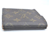 Authentic Louis Vuitton Monogram Porte Monnaie Billets Wallet M61660 LV K5696