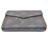 Authentic Louis Vuitton Monogram Porte Monnaie Billets Wallet M61660 LV K5696