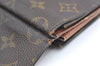 Authentic Louis Vuitton Monogram Porte Monnaie Billets Wallet M61660 LV K5696