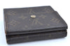 Authentic Louis Vuitton Monogram M61652 Porte Monnaie Billet Carte Credit K5698