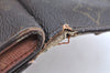 Authentic Louis Vuitton Monogram M61652 Porte Monnaie Billet Carte Credit K5698