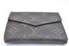 Authentic Louis Vuitton Monogram Porte Monnaie Billets Wallet M61660 LV K5699