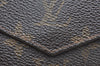 Authentic Louis Vuitton Monogram Porte Monnaie Billets Wallet M61660 LV K5699