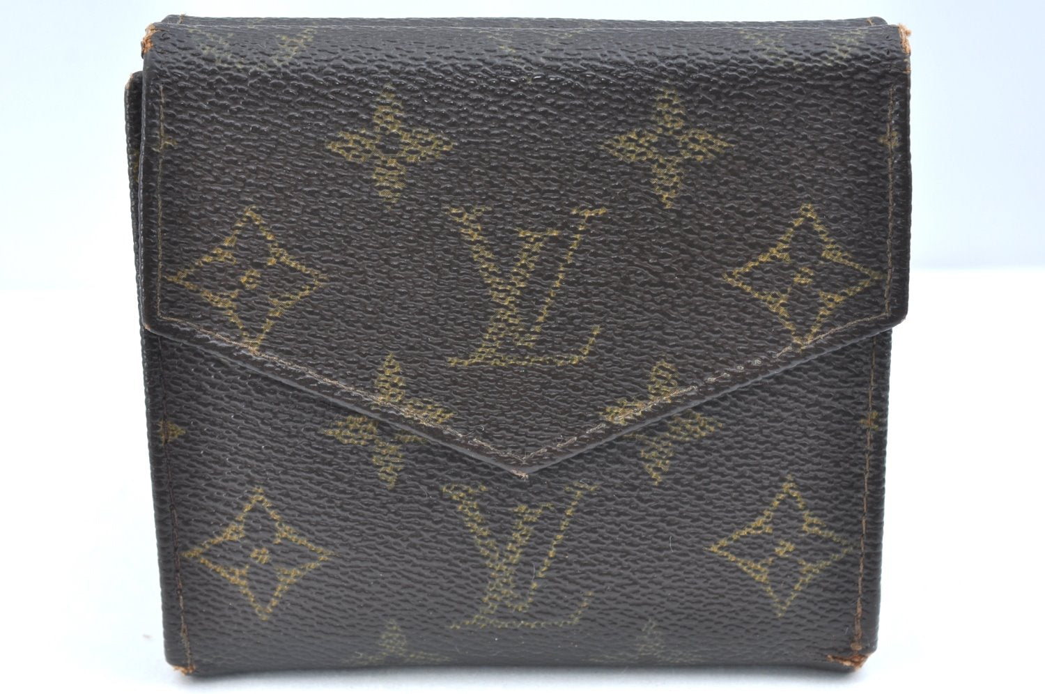 Authentic Louis Vuitton Monogram Porte Monnaie Billets Wallet M61660 LV K5701