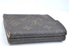 Authentic Louis Vuitton Monogram Porte Monnaie Billets Wallet M61660 LV K5701