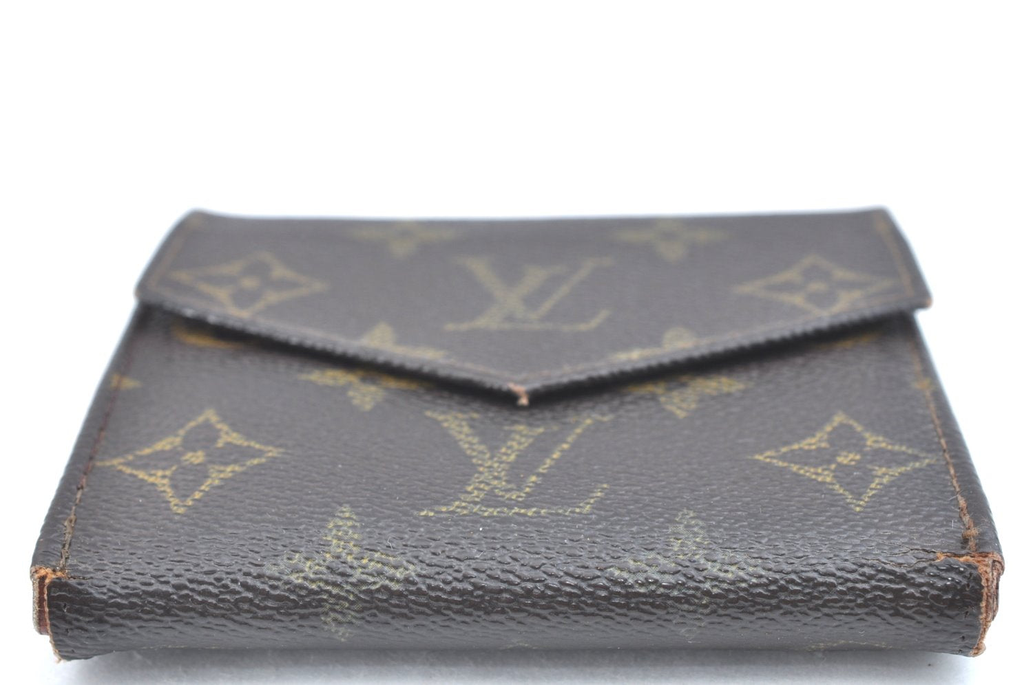 Authentic Louis Vuitton Monogram Porte Monnaie Billets Wallet M61660 LV K5701