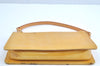 Authentic Louis Vuitton Vernis Lexington Hand Bag Pouch Yellow M91010 LV K5704