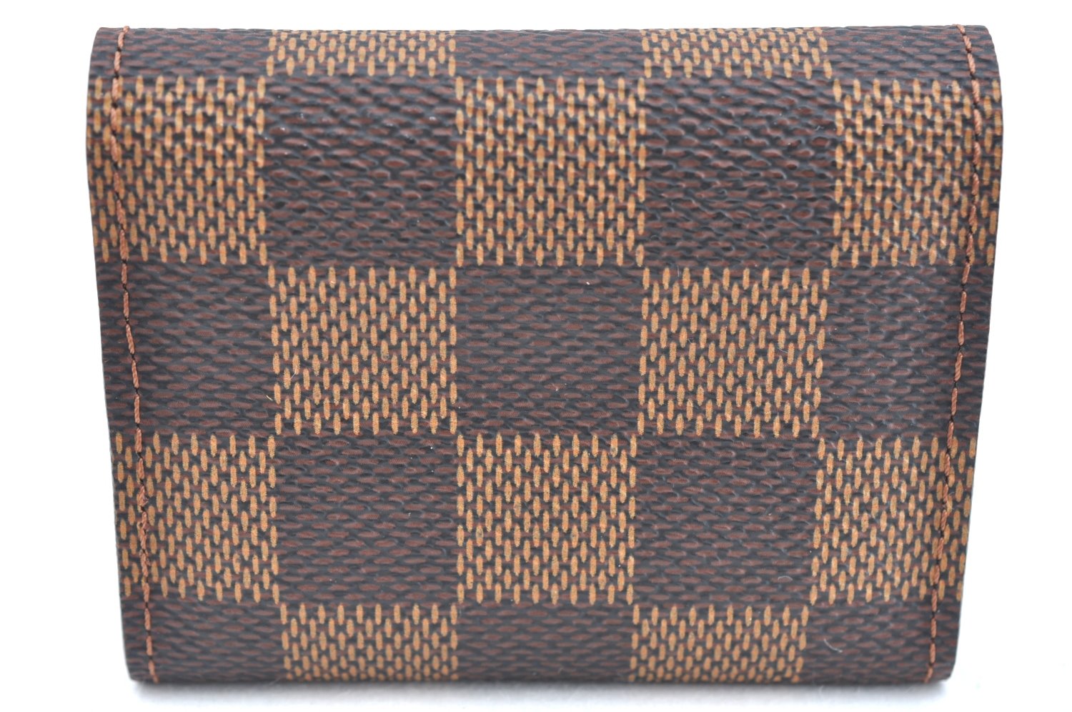 Authentic Louis Vuitton Damier Cufflinks Accessory Case Pouch M64681 LV K5709
