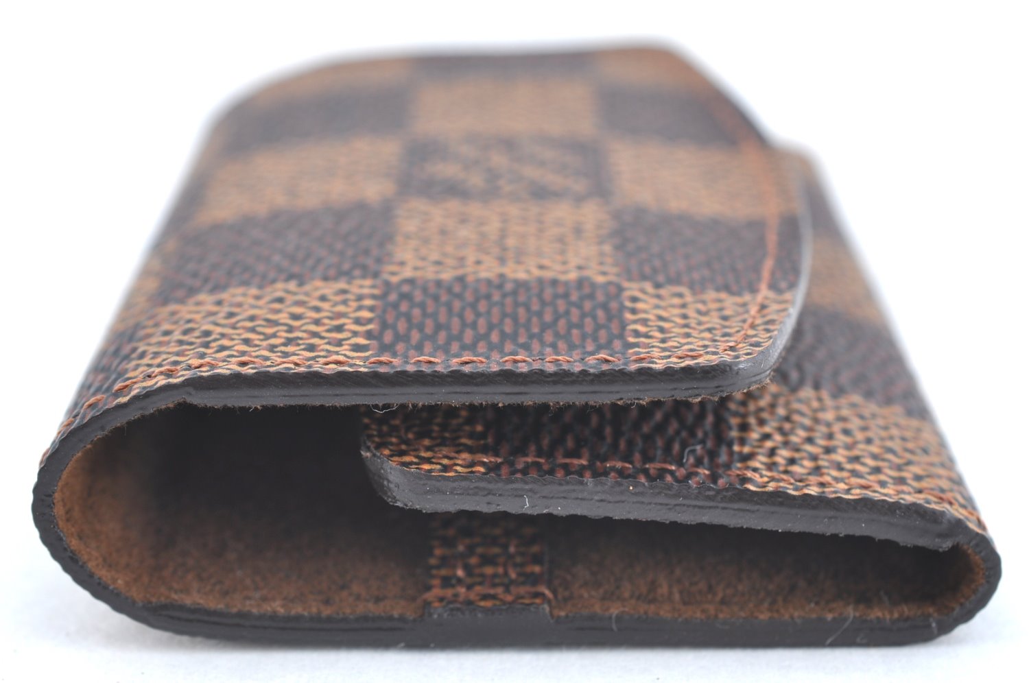 Authentic Louis Vuitton Damier Cufflinks Accessory Case Pouch M64681 LV K5709