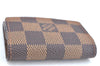 Authentic Louis Vuitton Damier Cufflinks Accessory Case Pouch M64681 LV K5709
