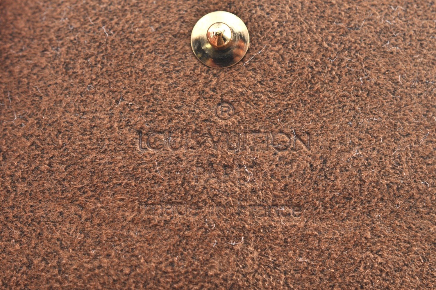 Authentic Louis Vuitton Damier Cufflinks Accessory Case Pouch M64681 LV K5709