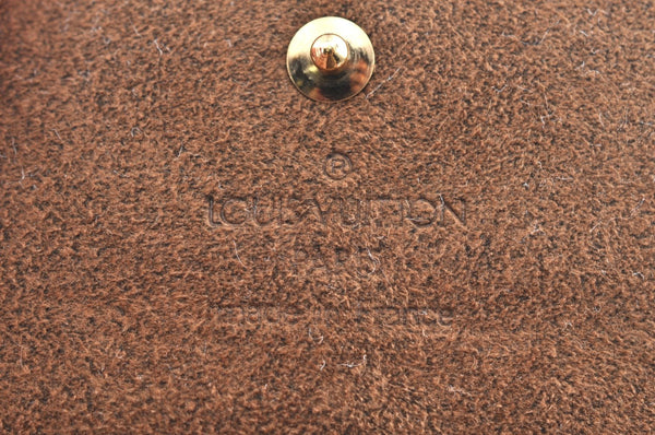 Authentic Louis Vuitton Damier Cufflinks Accessory Case Pouch M64681 LV K5709