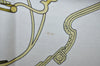 Authentic HERMES Carre 90 Scarf "SPRINGS" Silk Pink K5712