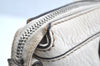 Authentic GUCCI Vintage 2Way Shoulder Tote Bag Leather 232949 White K5716