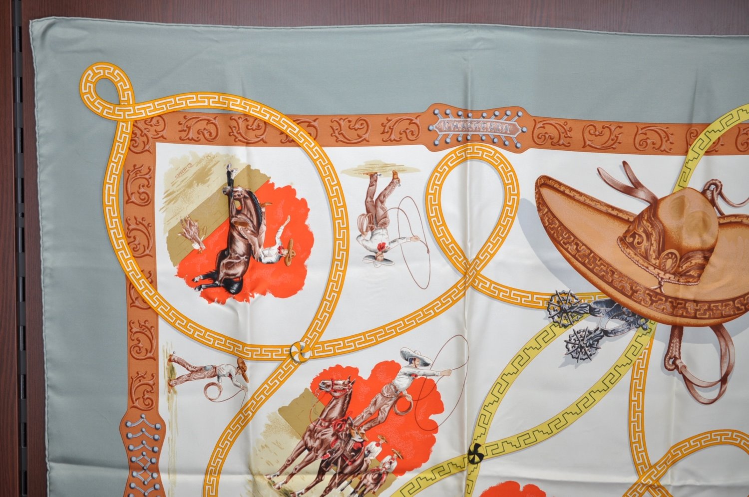 Authentic HERMES Carre 90 Scarf 