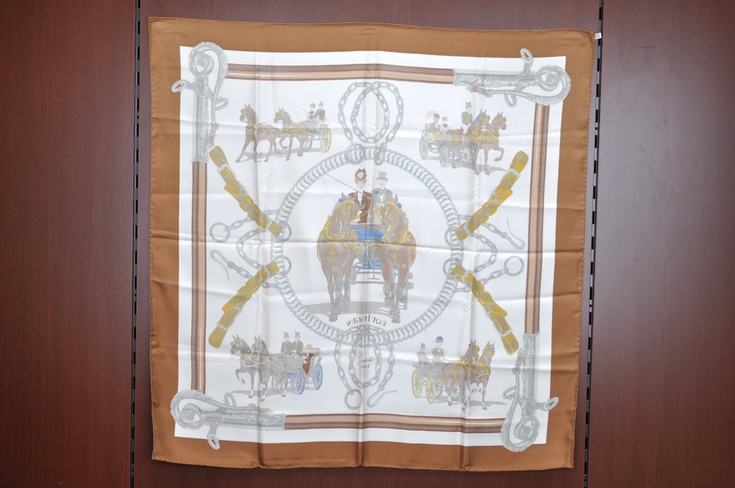 Authentic HERMES Carre 90 Scarf 