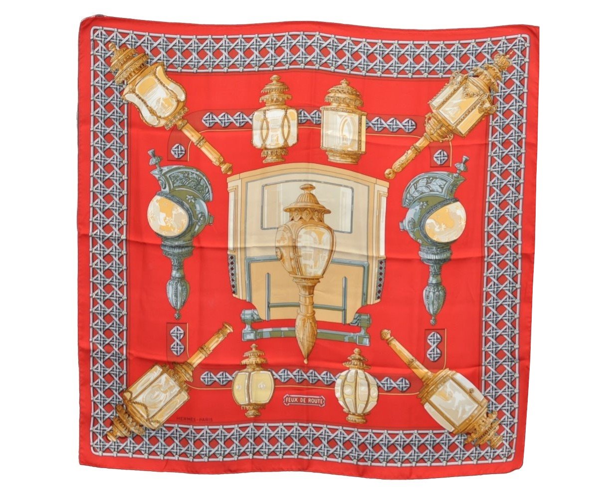 Authentic HERMES Carre 90 Scarf 