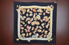 Authentic HERMES Carre 90 Scarf "Couvee D'Hermes" Silk Black K5733