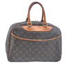 Authentic Louis Vuitton Monogram Deauville Hand Bag M47270 LV K5738