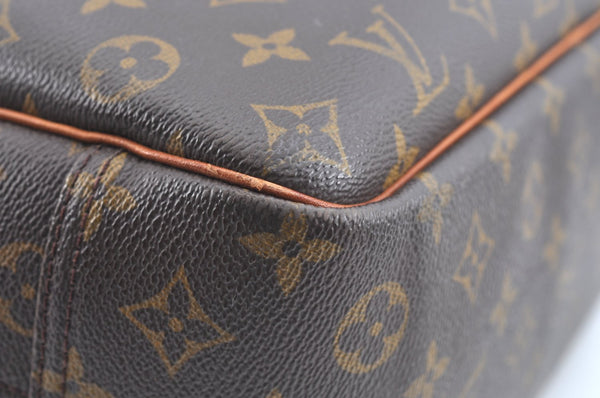 Authentic Louis Vuitton Monogram Deauville Hand Bag M47270 LV K5738