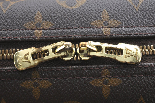 Authentic Louis Vuitton Monogram Deauville Hand Bag M47270 LV K5738