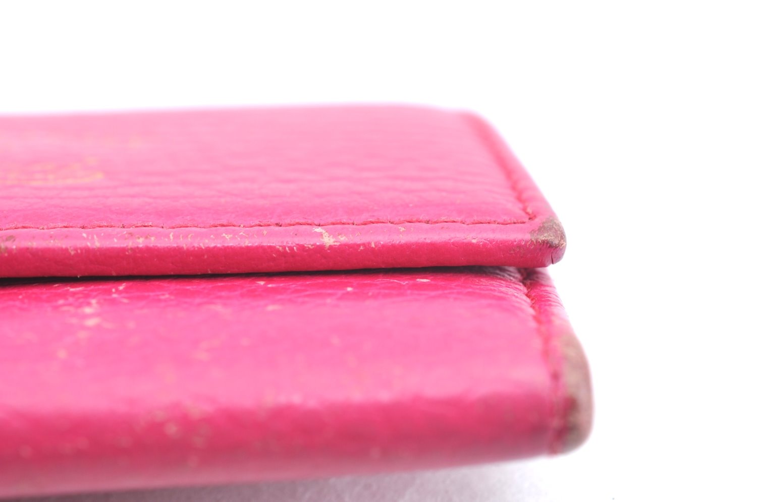 Authentic GUCCI Swing Vintage 6 Six Hooks Key Case Leather 354499 Pink K5739