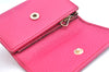 Authentic GUCCI Swing Vintage 6 Six Hooks Key Case Leather 354499 Pink K5739