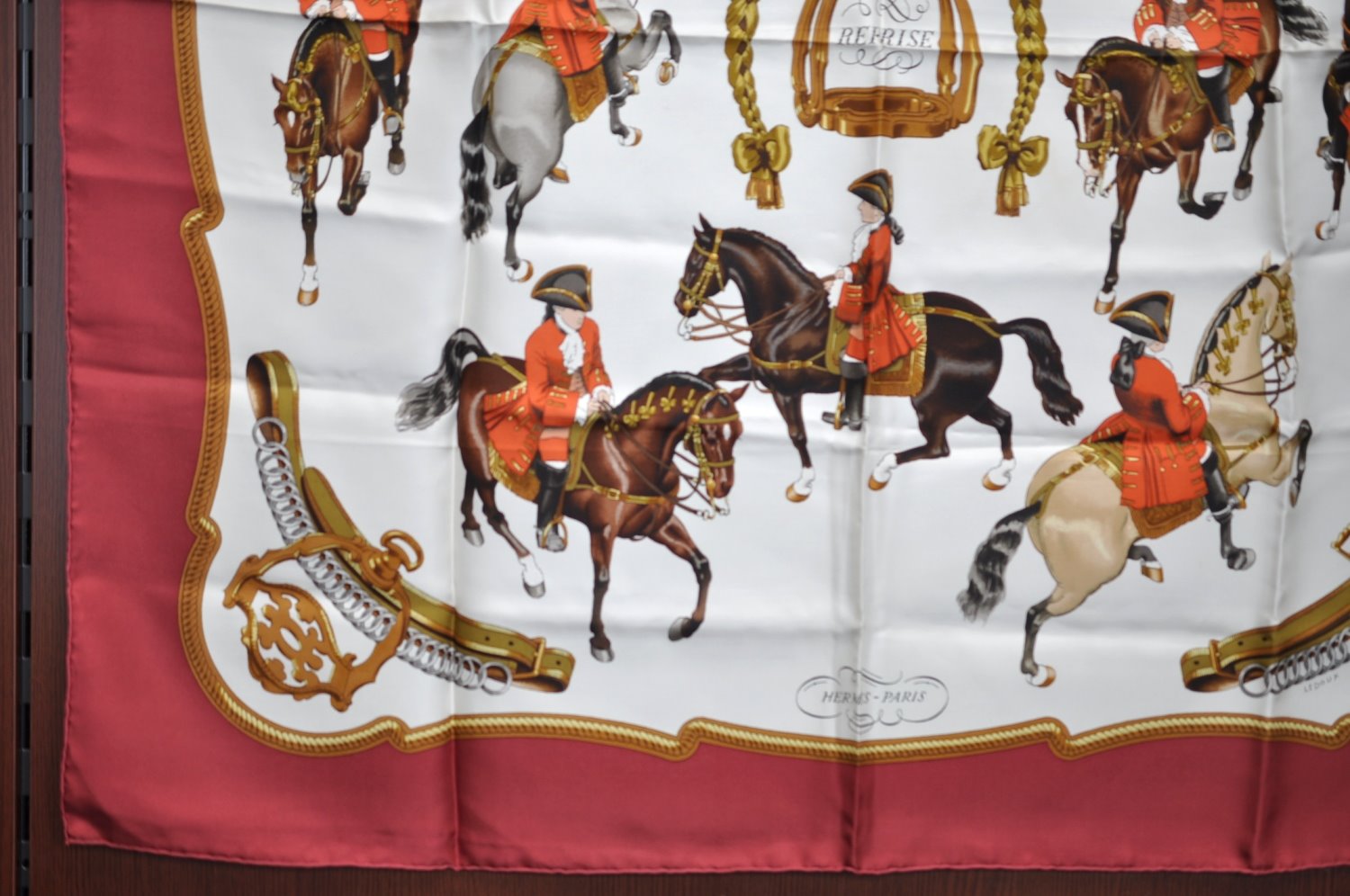 Authentic HERMES Carre 90 Scarf 