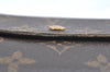 Authentic Louis Vuitton Monogram M61652 Porte Monnaie Billet Carte Credit K5747