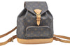 Authentic Louis Vuitton Monogram Montsouris MM Backpack M51136 LV K5754