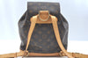 Authentic Louis Vuitton Monogram Montsouris MM Backpack M51136 LV K5754