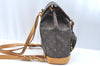 Authentic Louis Vuitton Monogram Montsouris MM Backpack M51136 LV K5754