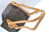 Authentic Louis Vuitton Monogram Montsouris MM Backpack M51136 LV K5754
