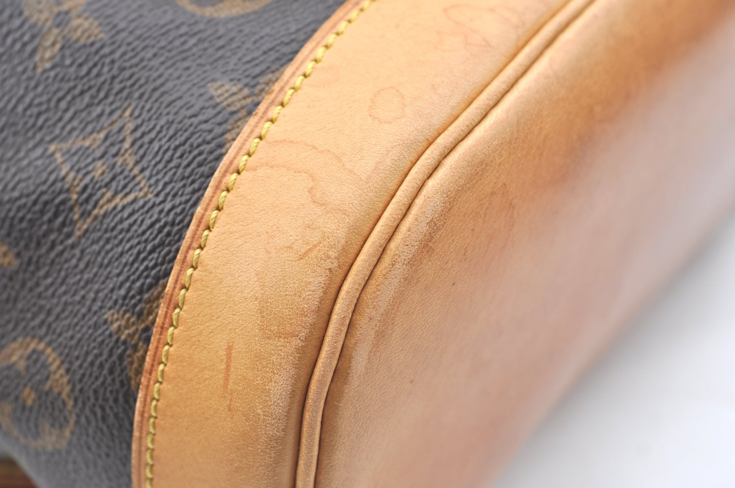 Authentic Louis Vuitton Monogram Montsouris MM Backpack M51136 LV K5754