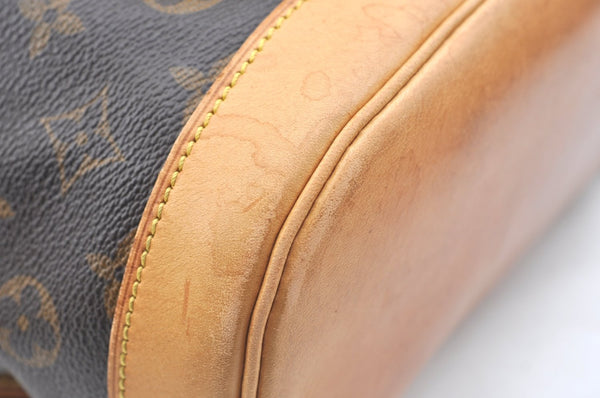 Authentic Louis Vuitton Monogram Montsouris MM Backpack M51136 LV K5754