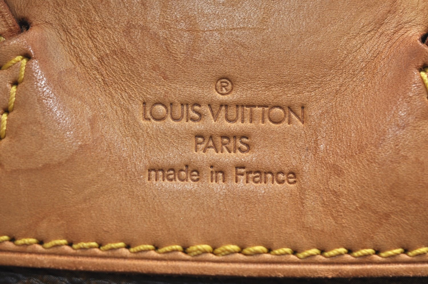 Authentic Louis Vuitton Monogram Montsouris MM Backpack M51136 LV K5754