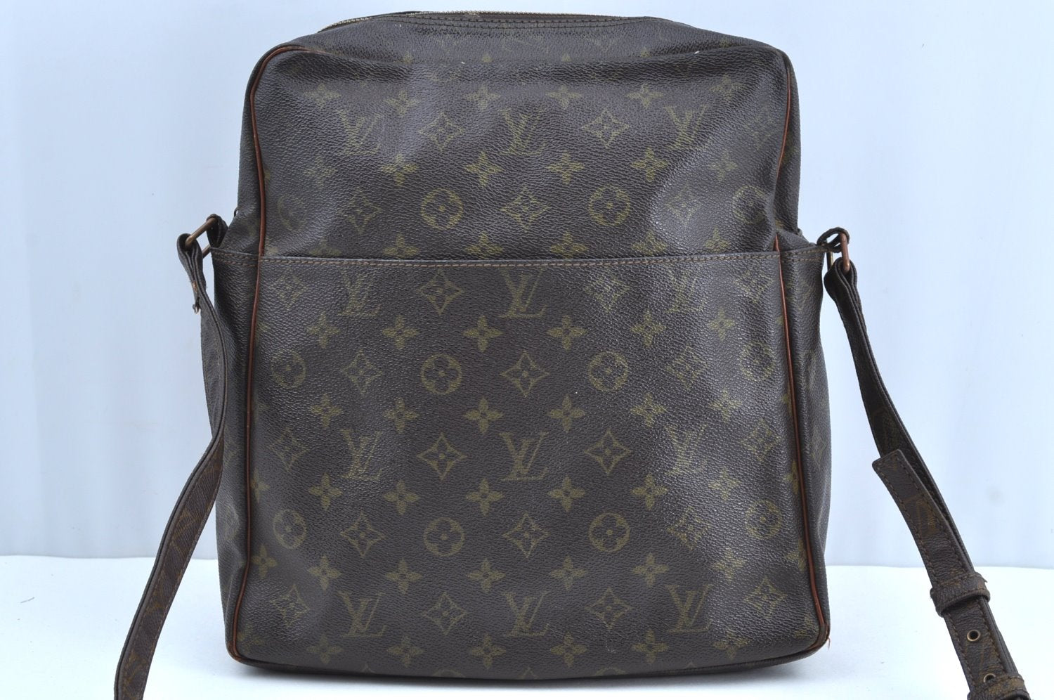 Authentic Louis Vuitton Monogram Marceau Shoulder Cross Bag M40264 LV Junk K5755