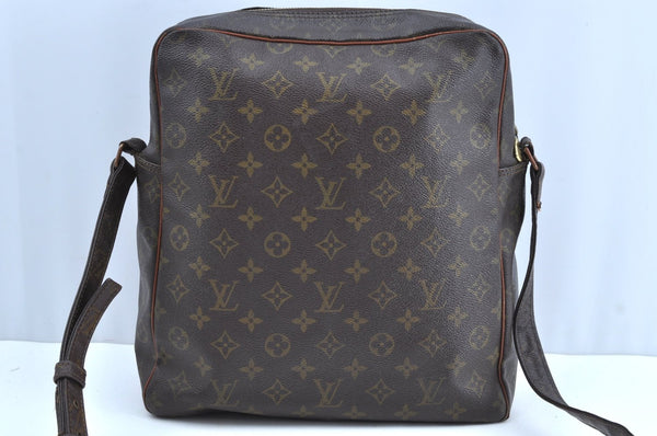 Authentic Louis Vuitton Monogram Marceau Shoulder Cross Bag M40264 LV Junk K5755