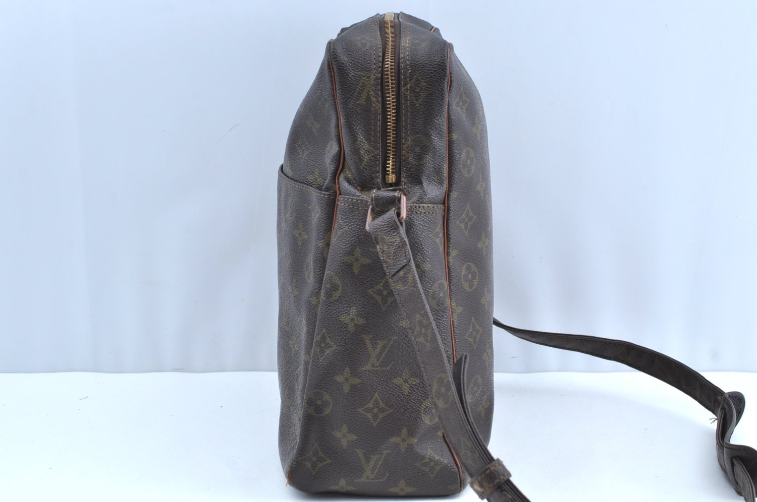 Authentic Louis Vuitton Monogram Marceau Shoulder Cross Bag M40264 LV Junk K5755