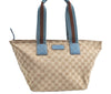 Authentic GUCCI Sherry Line Hand Tote Bag GG Canvas Leather 131230 Beige K5761