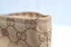 Authentic GUCCI Sherry Line Hand Tote Bag GG Canvas Leather 131230 Beige K5761