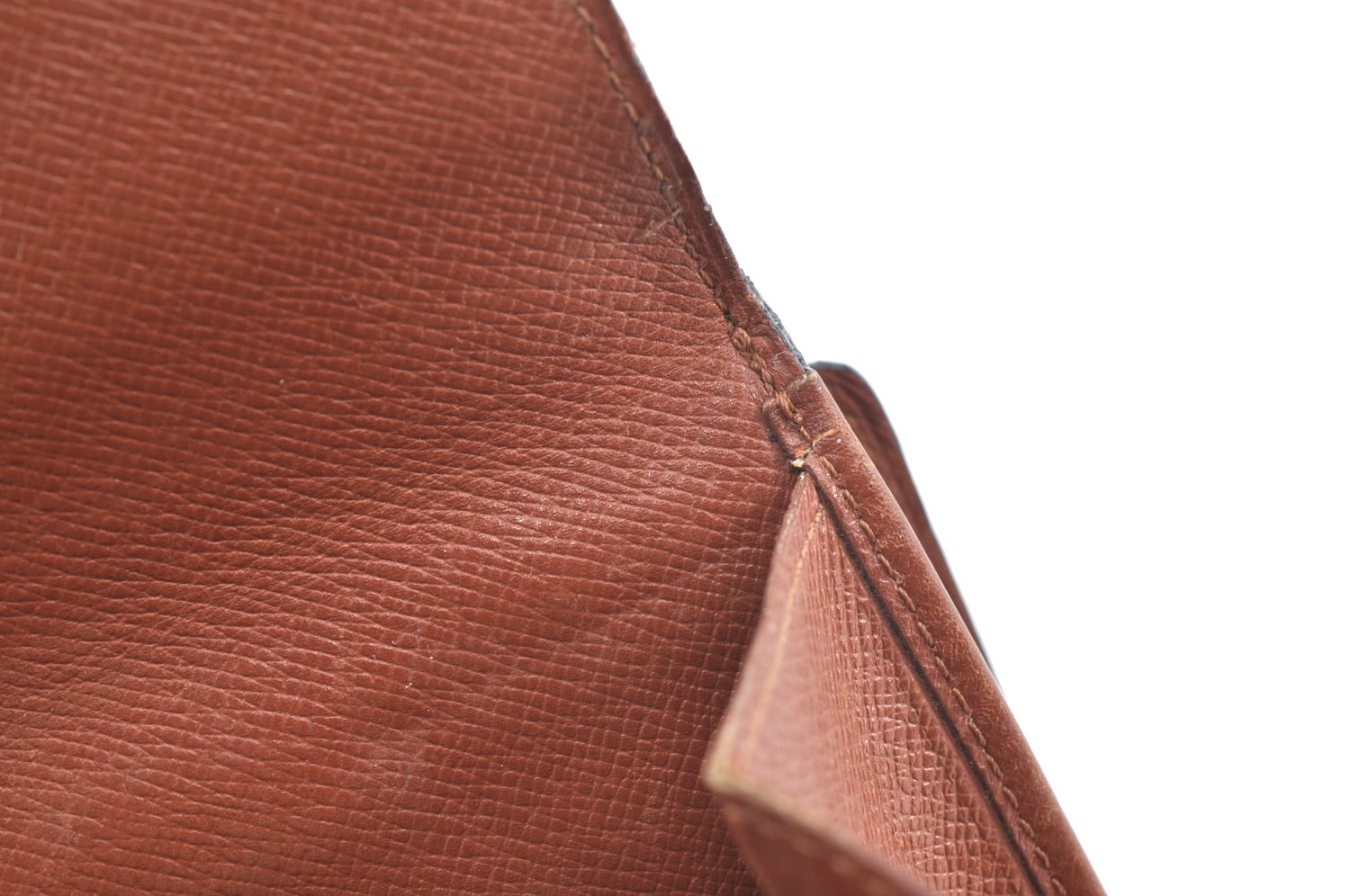 Authentic Louis Vuitton Monogram M61652 Porte Monnaie Billet Carte Credit K5762