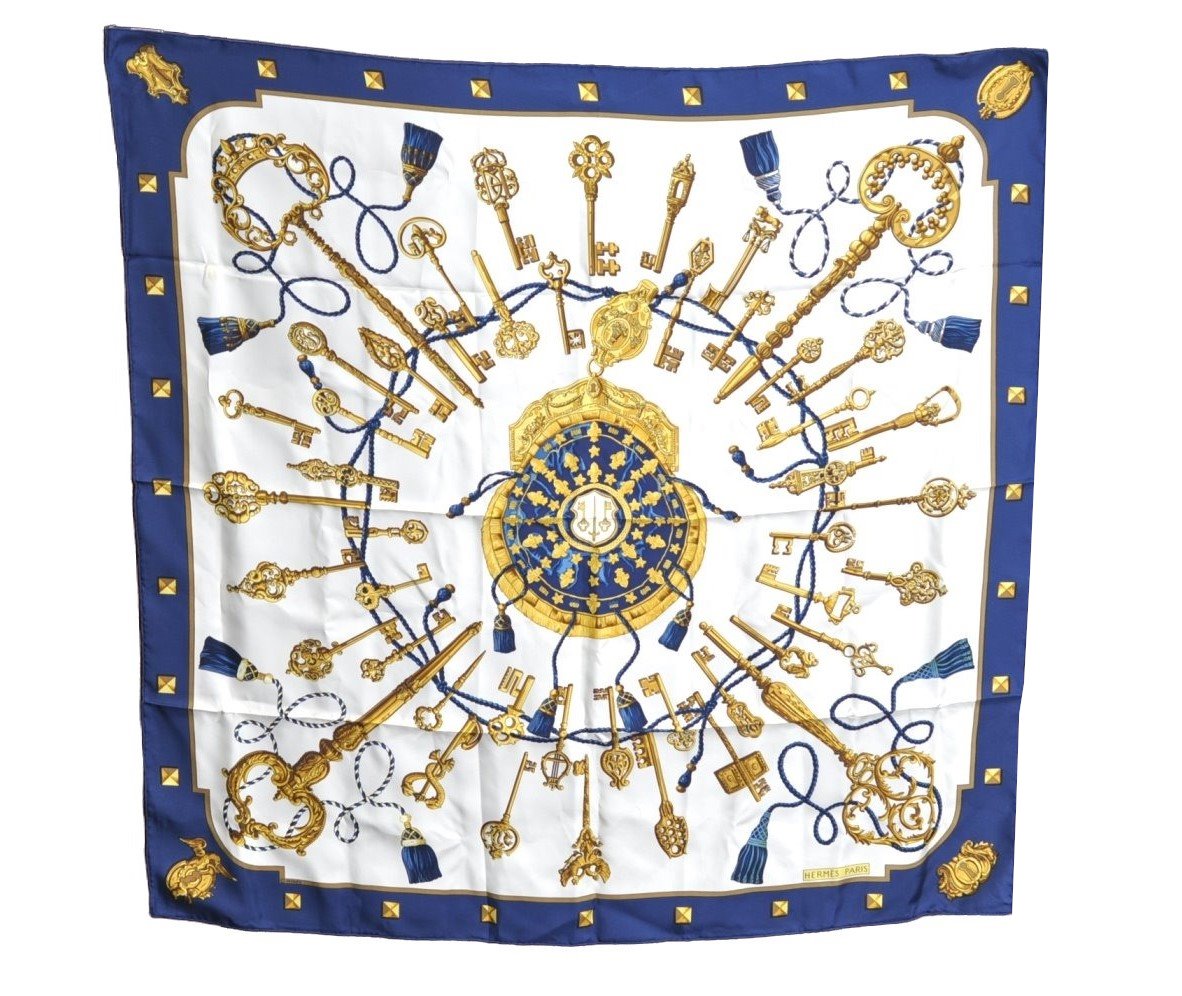 Authentic HERMES Carre 90 Scarf 