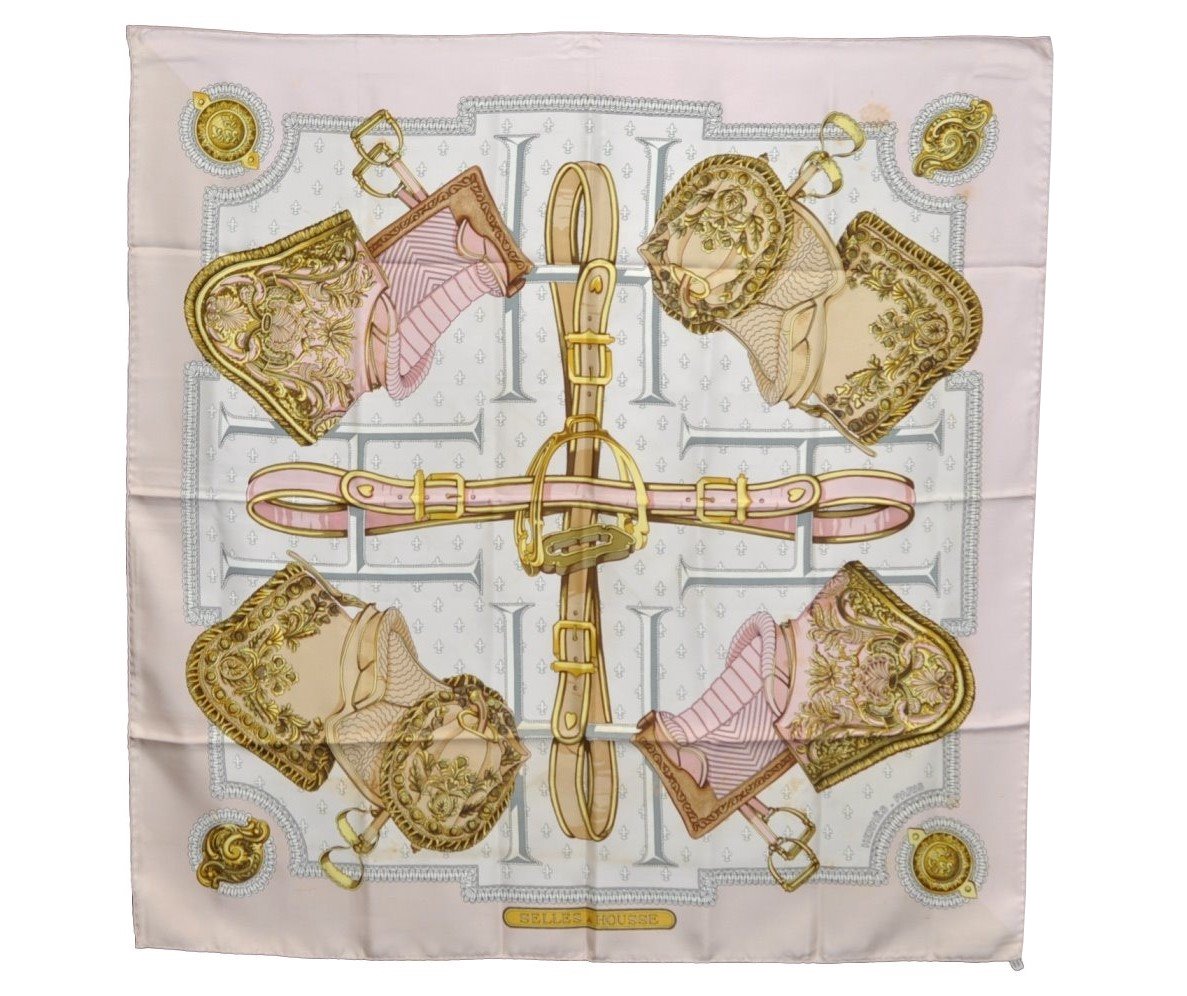 Authentic HERMES Carre 90 Scarf 